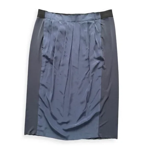 Ellie Tahari blue skirt size L - Picture 1 of 6